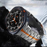 Cool Metal Band for Samsung Galaxy Watch Ultra- 47mm Titanium Alloy Stainless Steel Strap